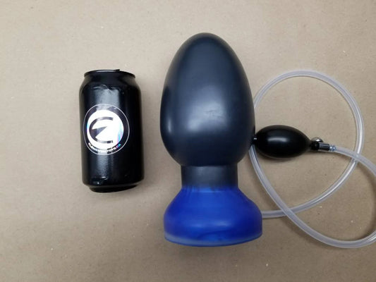 Inflatable sextoy dildo