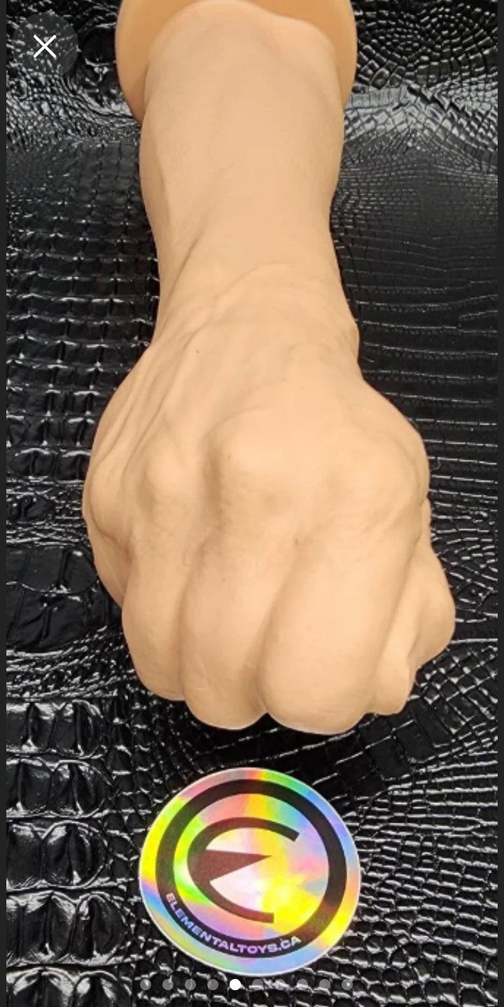 Mistress Amelia's hand and fist recreation.